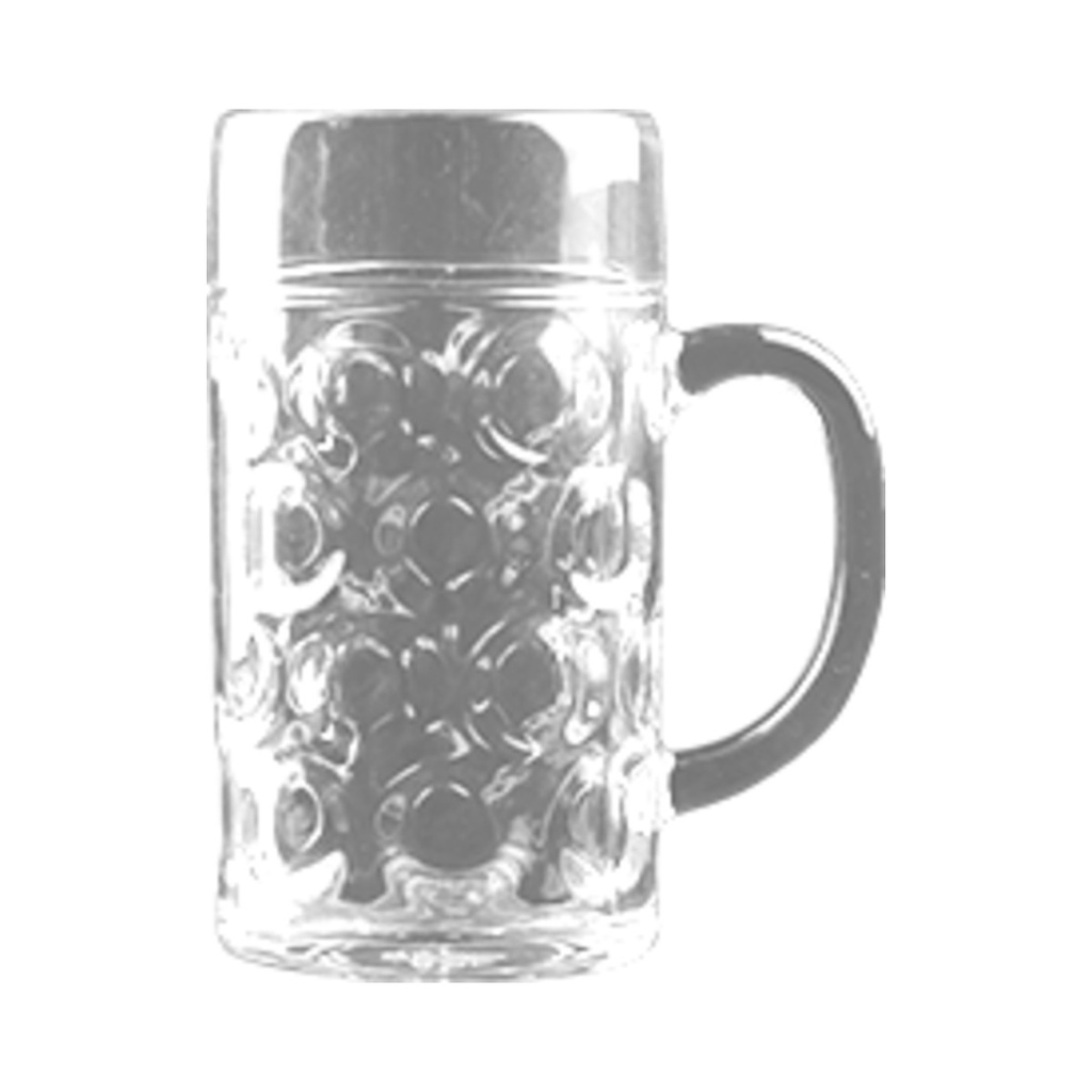 [RTS2891-21] Műanyag sörös korsó 500ml 4dl-nél jelölt 6db/krt