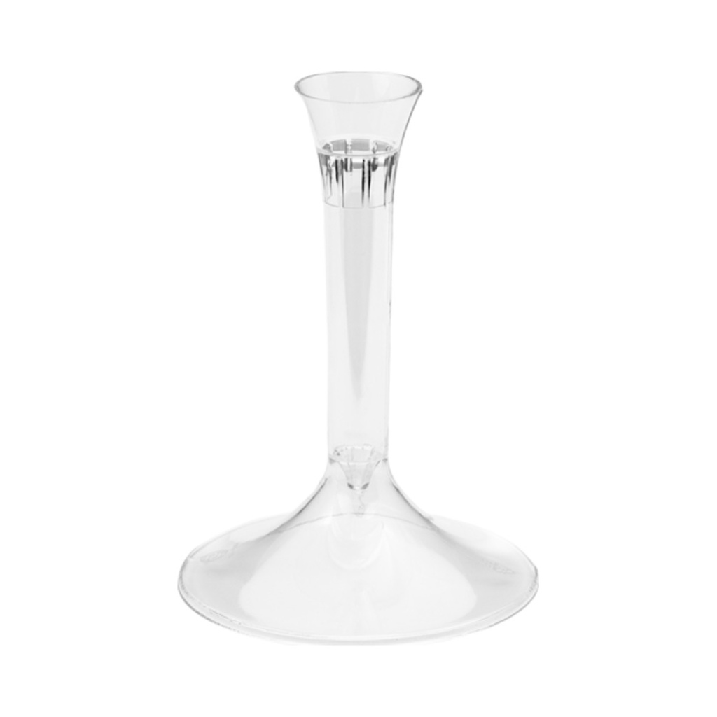 [2886-21] Műanyag talp kelyhekhez (normál) víztiszta 20db/cs 400db/krt