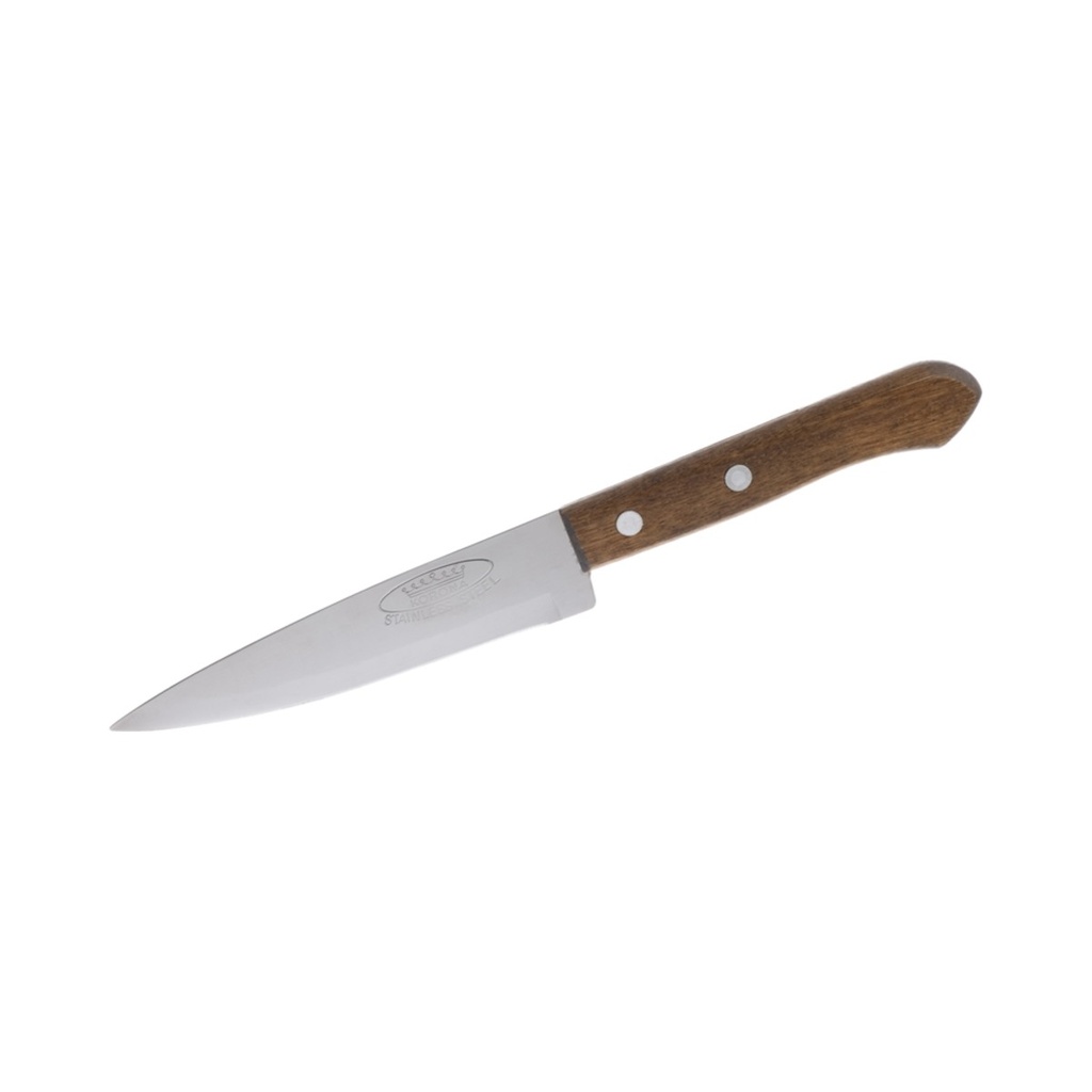 Fanyelű konyhakés (12,5 cm) 12db/krt