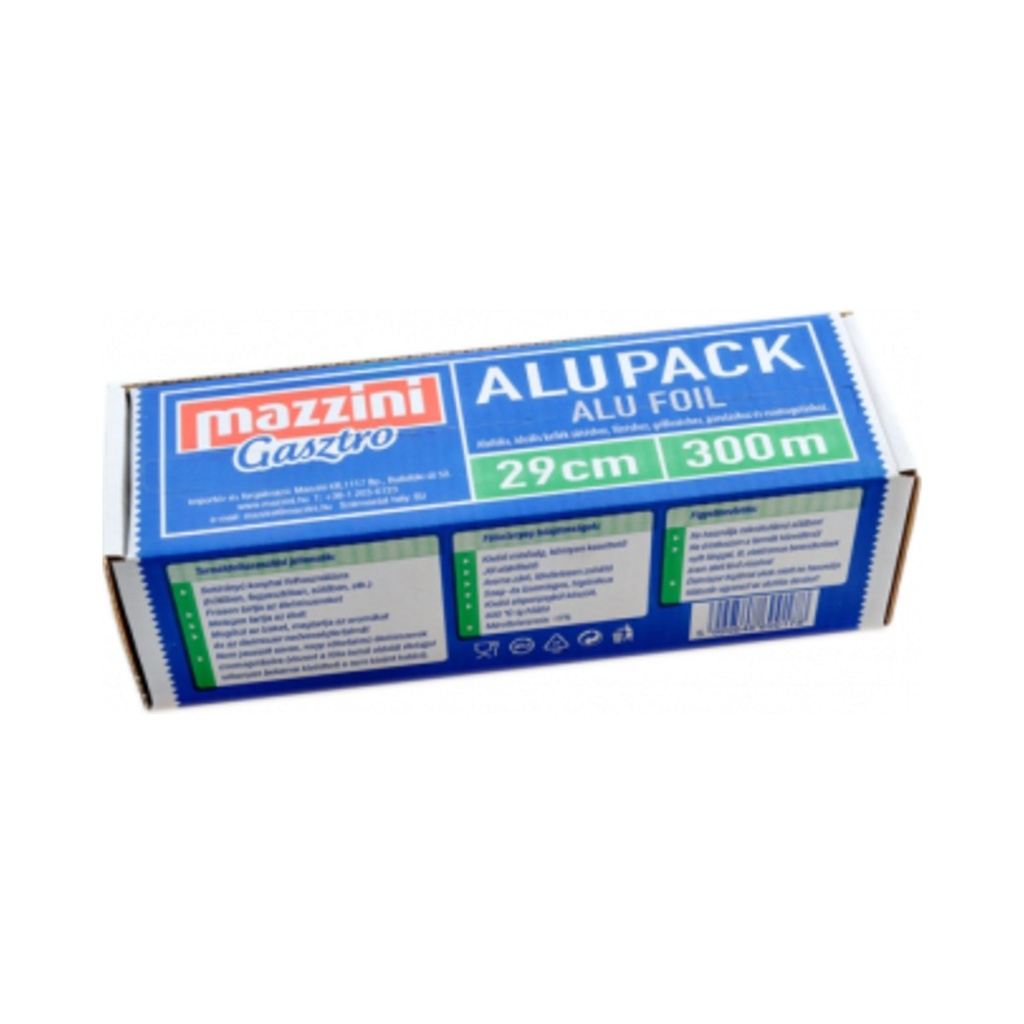[101315] Alufólia 29cm 300m 6db/krt 9mikr. (rollboxban)