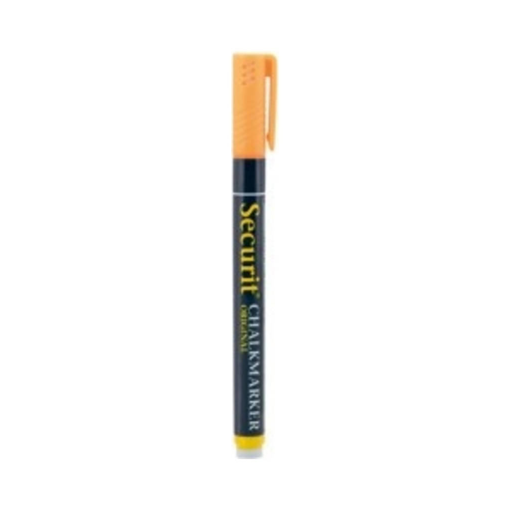 Krétamarker folyékony 1-2mm narancssárga 12db/krt