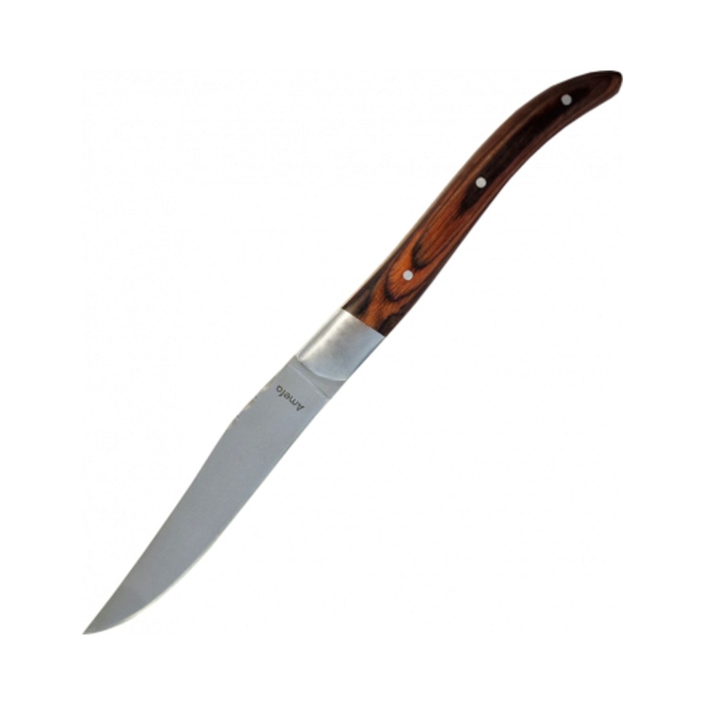 [252000BXCCBP7] Royal Steak Kés Sima 18/0 - 2.5mm C&C díszdobozban 6/cs