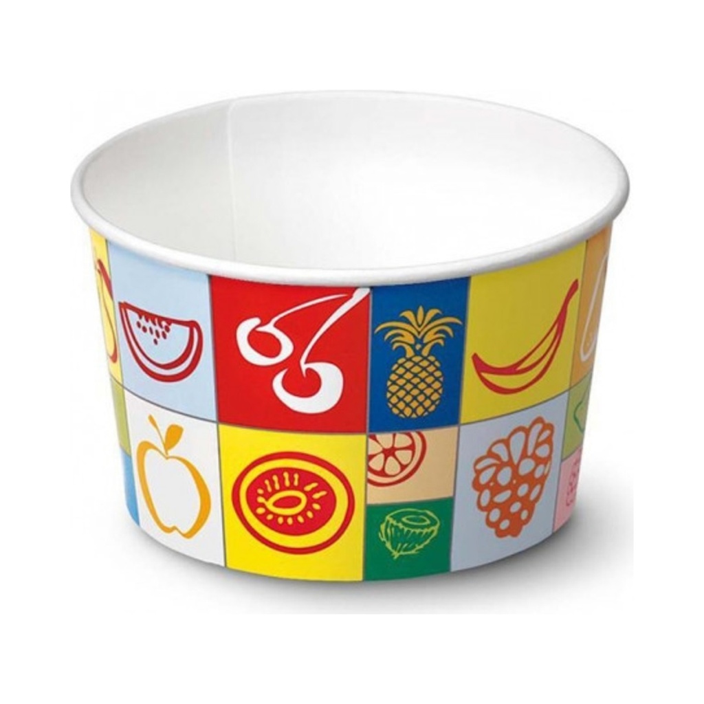 Tutti-Frutti 350 papír tálka 60db/cs 1200 db/krt KIFUTÓ