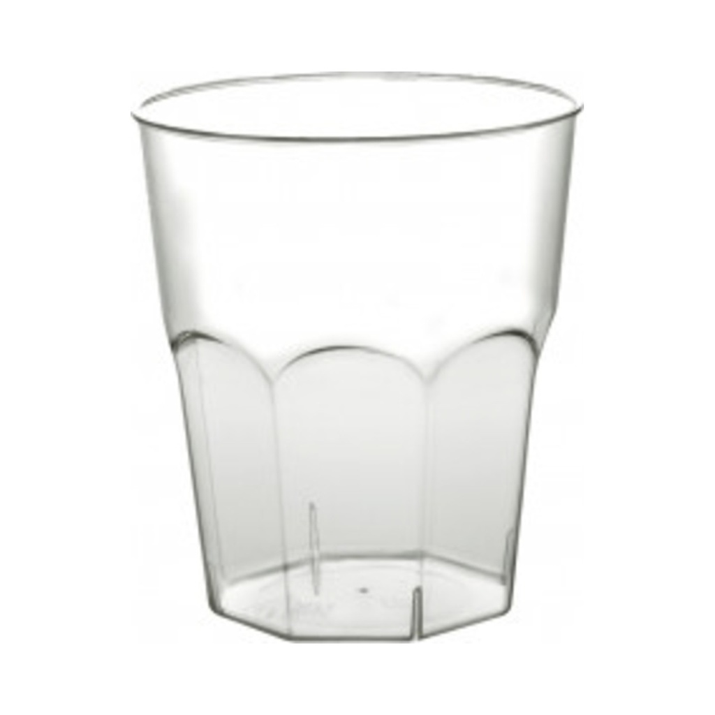 PS Műanyag vizes pohár 250ml 20db/cs 640db/krt