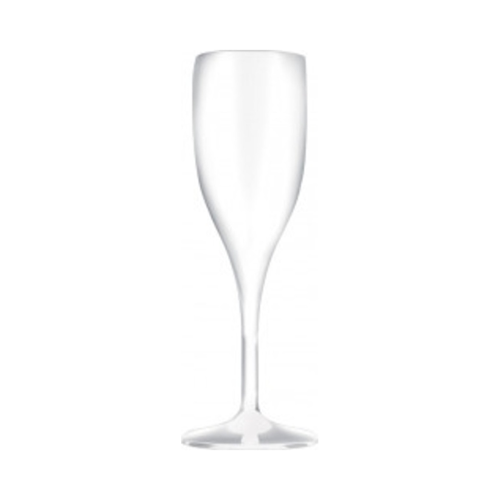 [3777-11] SAN pezsgős flute fehér 150ml 6db/krt