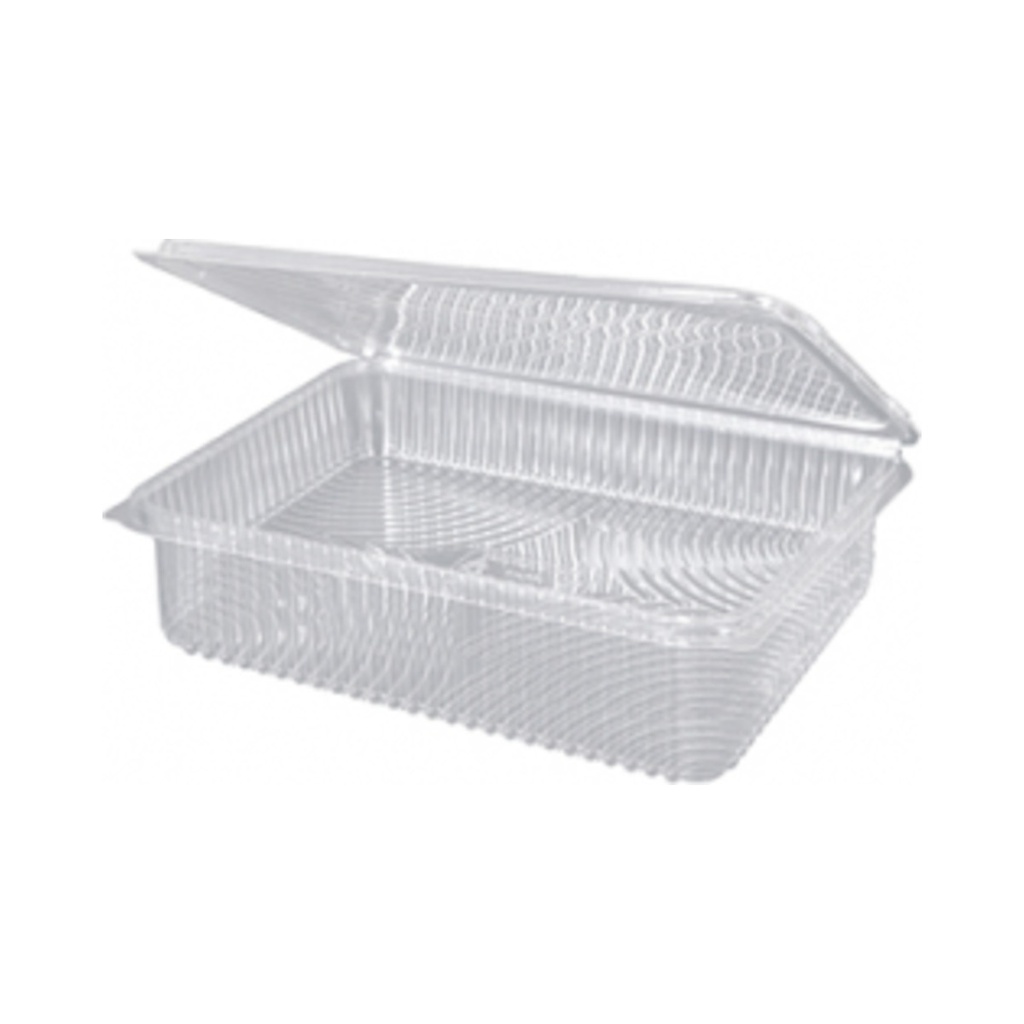 [LISH35PLA] Műanyag összecsukható doboz 1000ml (PLA) 217x167x35mm 25db/cs 300db/krt
