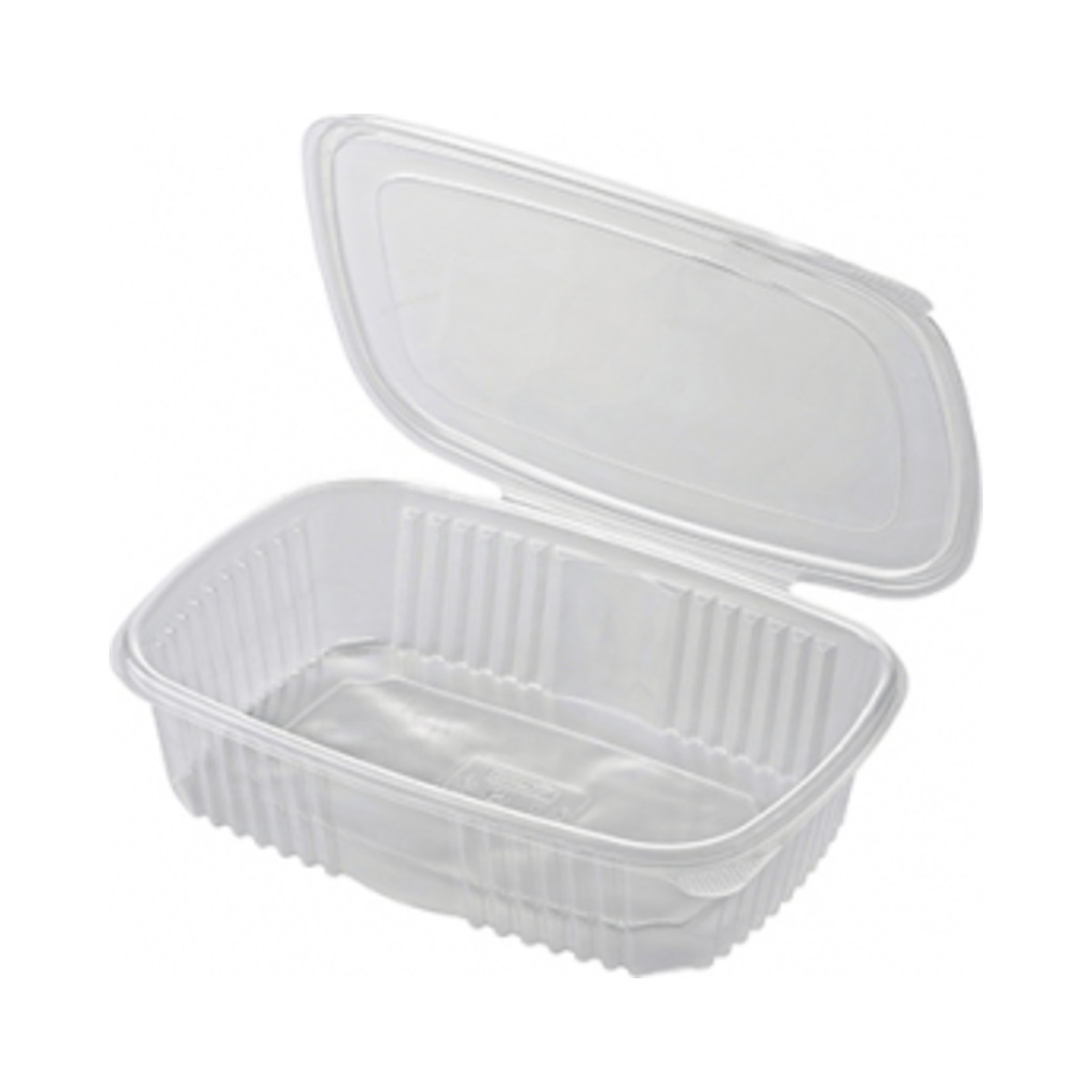 [MW1500PP] Műanyag összecsukható doboz 1500ml PP (185x185x70mm) 50db/cs 300db/krt