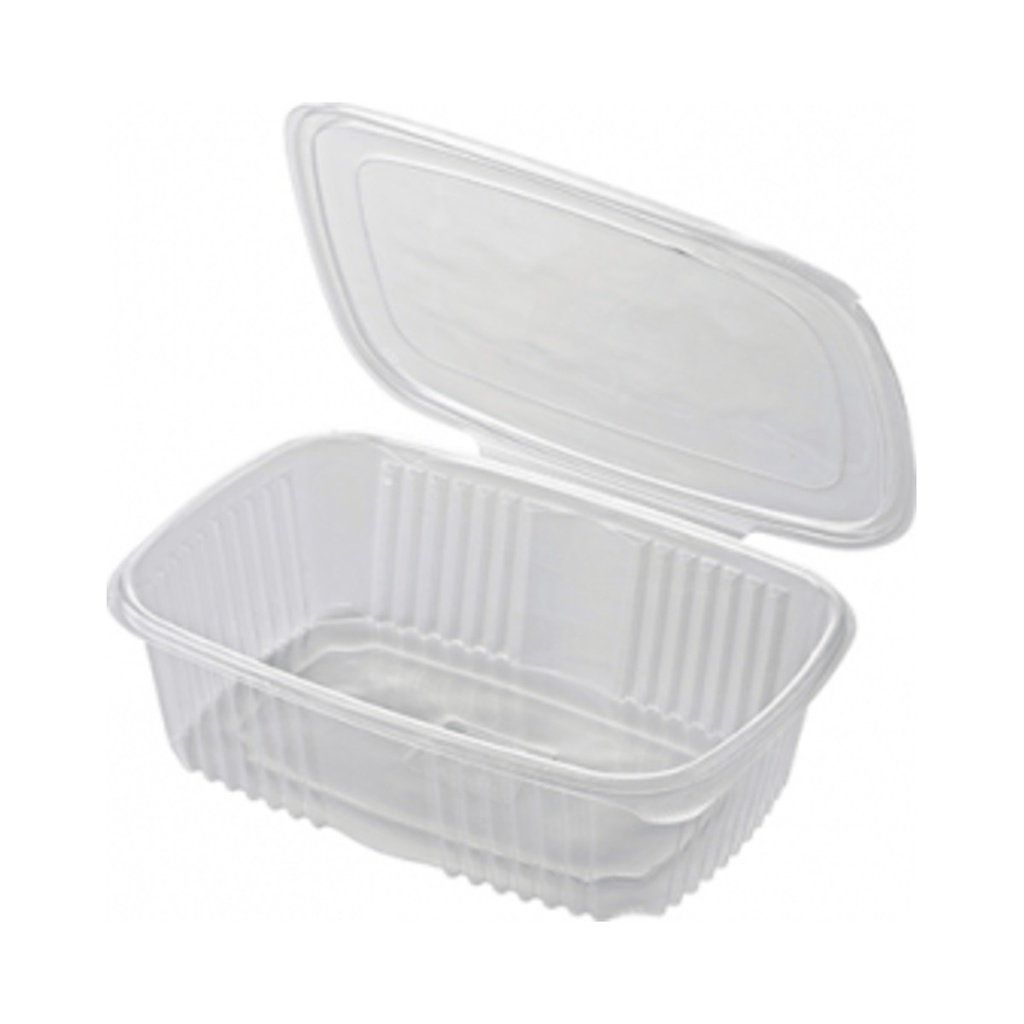 [MW2000PP] Műanyag összecsukható doboz 2000ml PP (185x185x85mm) 50db/cs 300db/krt