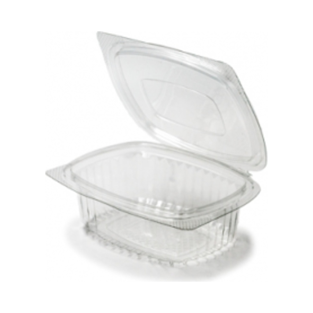 [MDO1-250PET] Műanyag összecsukható doboz 250ml (PET) 50db/cs 600db/krt MDO