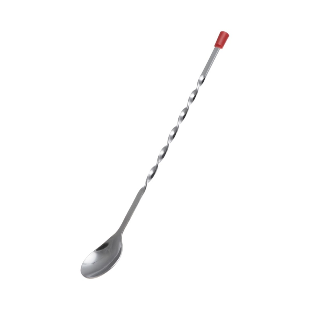Bárkanál 28cm piros véggel