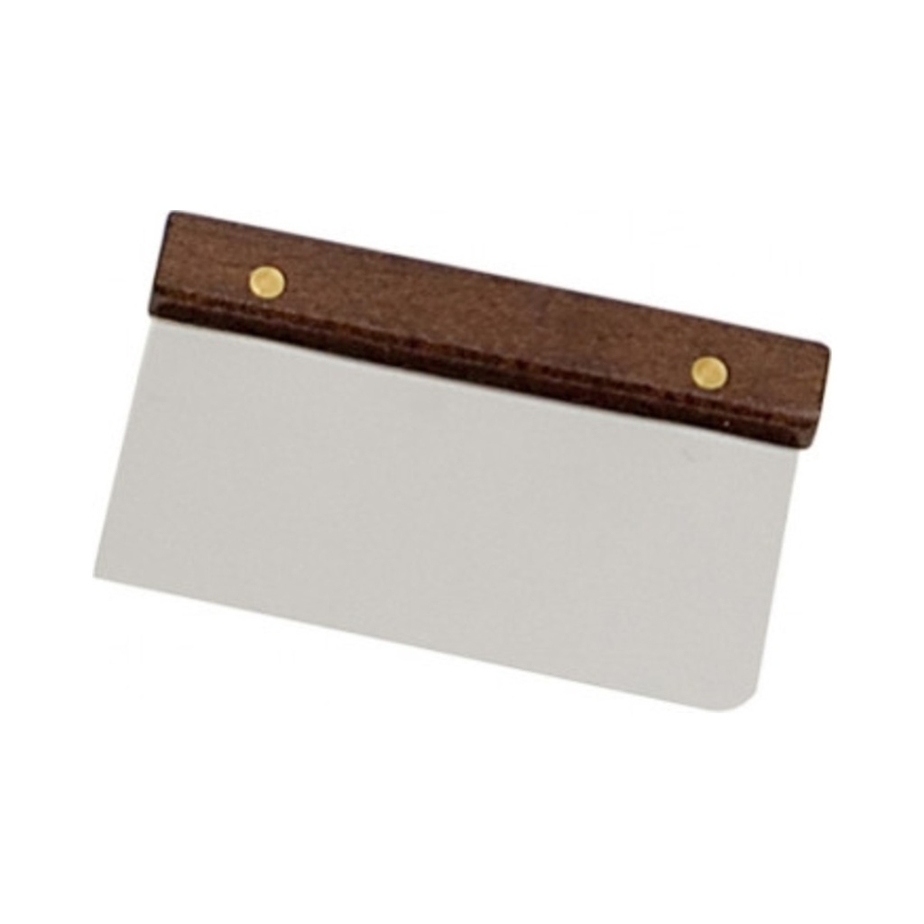 [7028110] Fanyelű cukrász spatula 11x10cm 12db/krt.