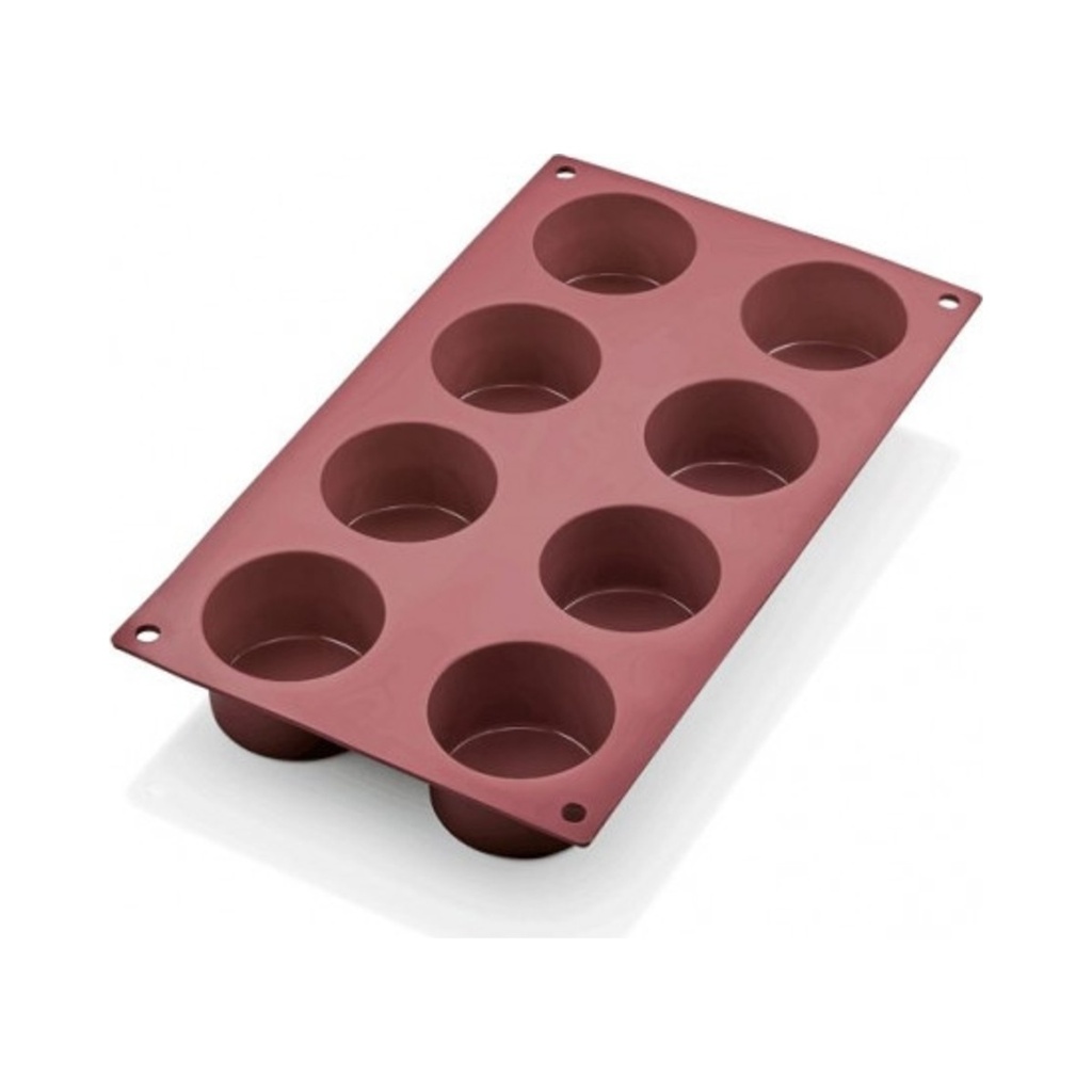 Szilikonos sütőforma, ramekin 8 darabos átm.: 6cm