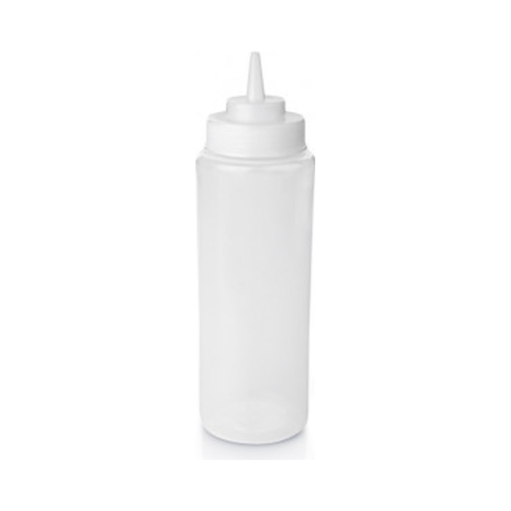 Szószadagoló palack müa. átlátszó 950ml átm.:8cm (széles szájú)