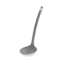 Íves nyelű merőkanál 27,5 cm 0,5 dl (fehér)