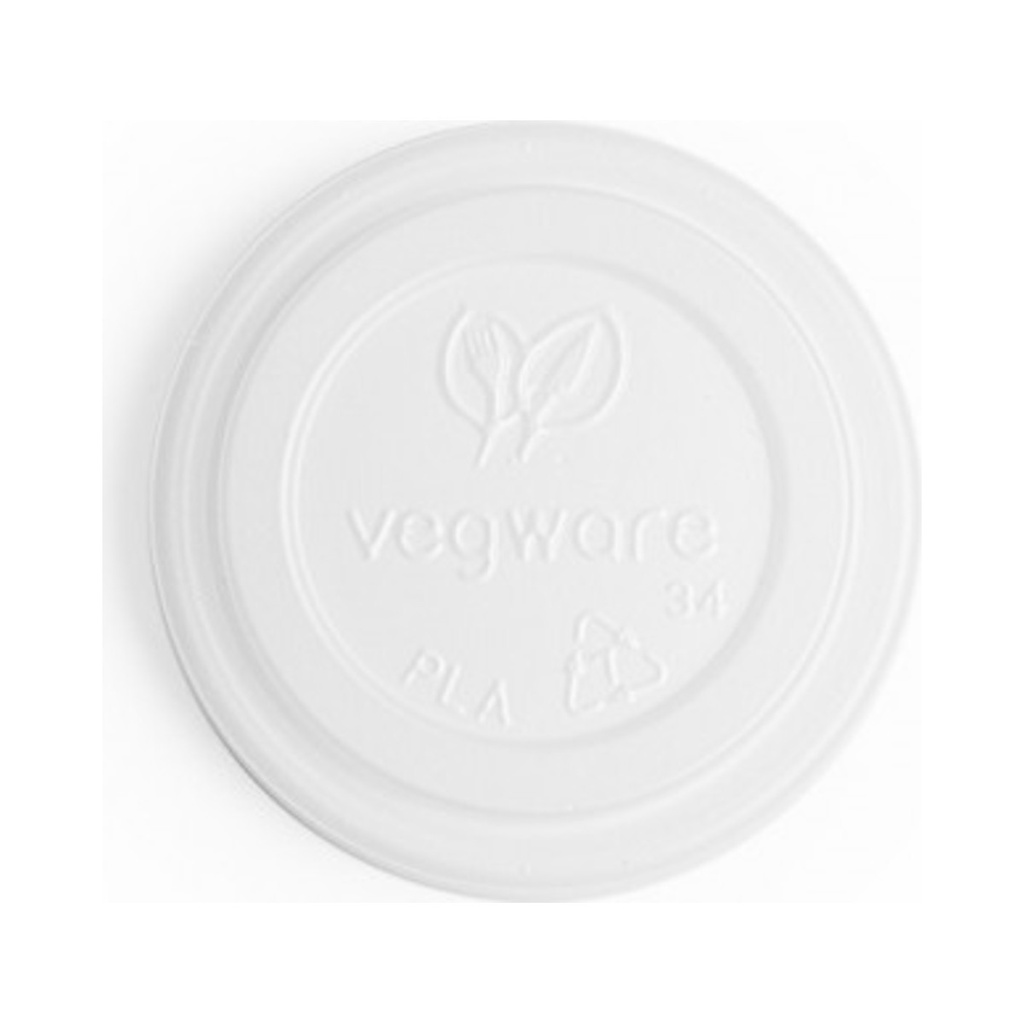 [VLID62-A1] Műa. CPLA fehér zárt tető 114ml-es papír pohárra  (LV-4) 50db/cs 2000db/krt (V)