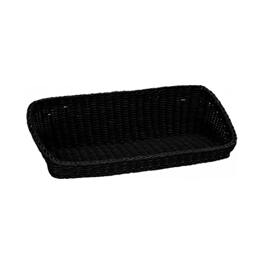 [2072819101] Saleen kosár szögletes 64x29x5/8 cm fekete