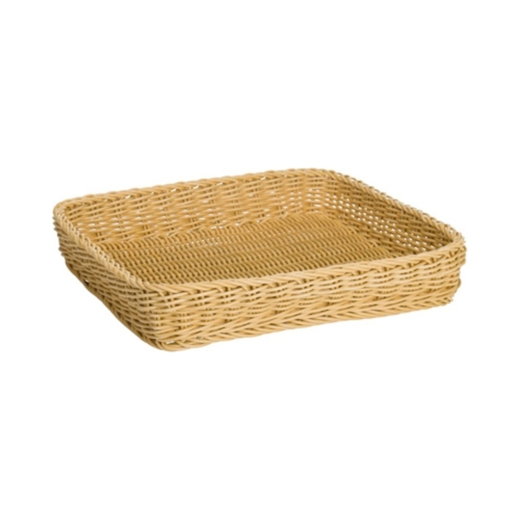 Saleen kosár szögletes GN 2/3 35,5x32,5x6,5 cm világos bézs