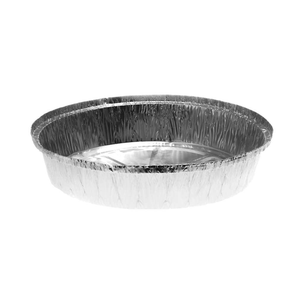 [5669] Alu sütőtál kerek 1300ml 23x4cm 90µ 100db/cs 300db/krt