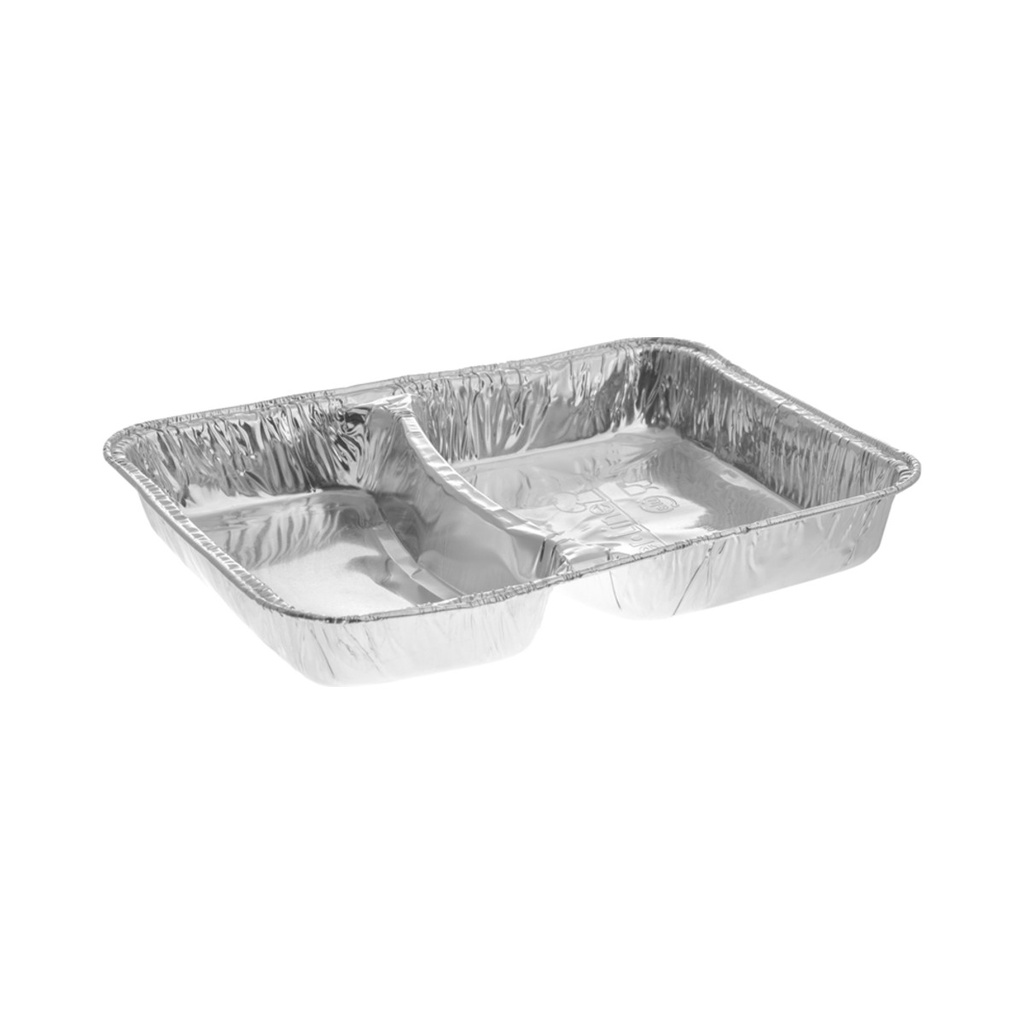 [568602] Alutálca 2 részes 17,8x22,7x3cm 350/480ML 100db/cs 1000db/krt