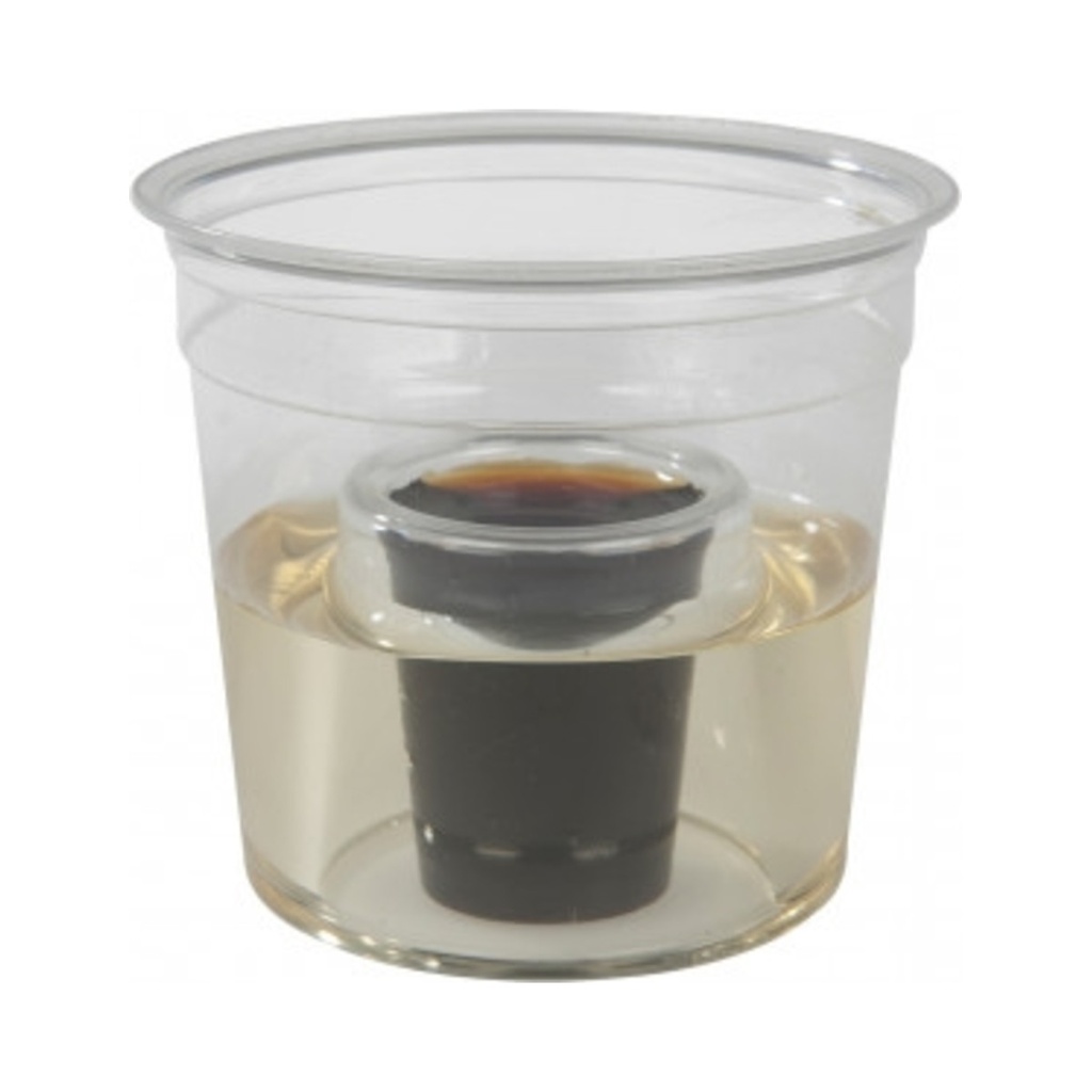 [132572] Kínáló pohár 2 részes 25ml-es tartállyal 50db/cs 1000db/krt