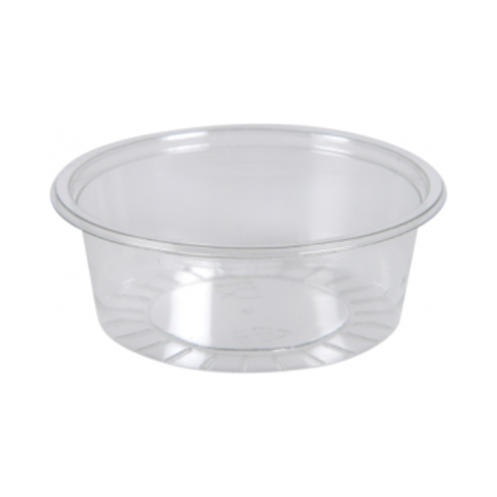Műanyag imbisz 80ml O7,5cm RPET 100db/cs 1000db/krt (Legolcsóbb)