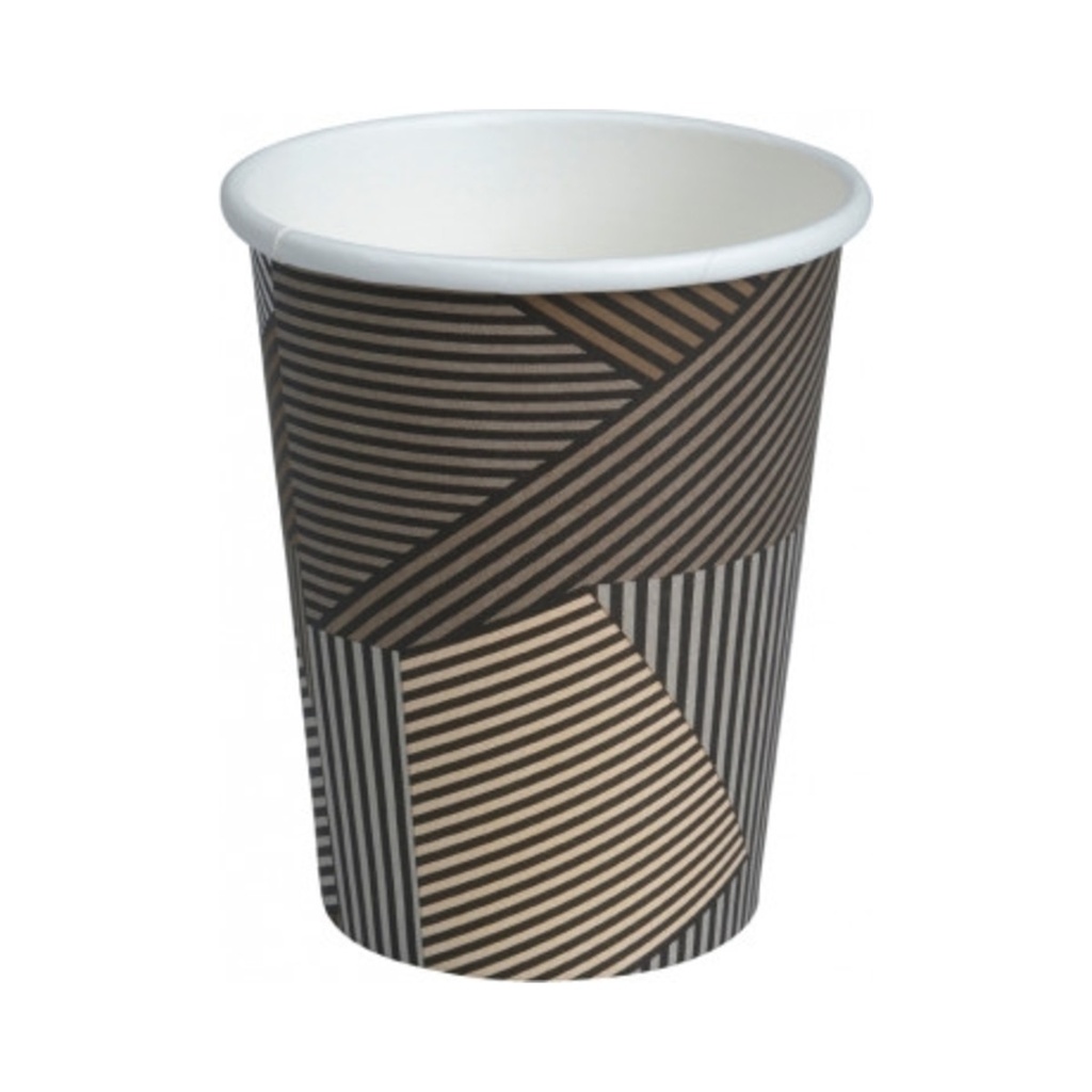 [133322EU] Papírpohár csíkos 360ml O90mm 50db/cs 1000db/krt (AB) (EU jelölt)