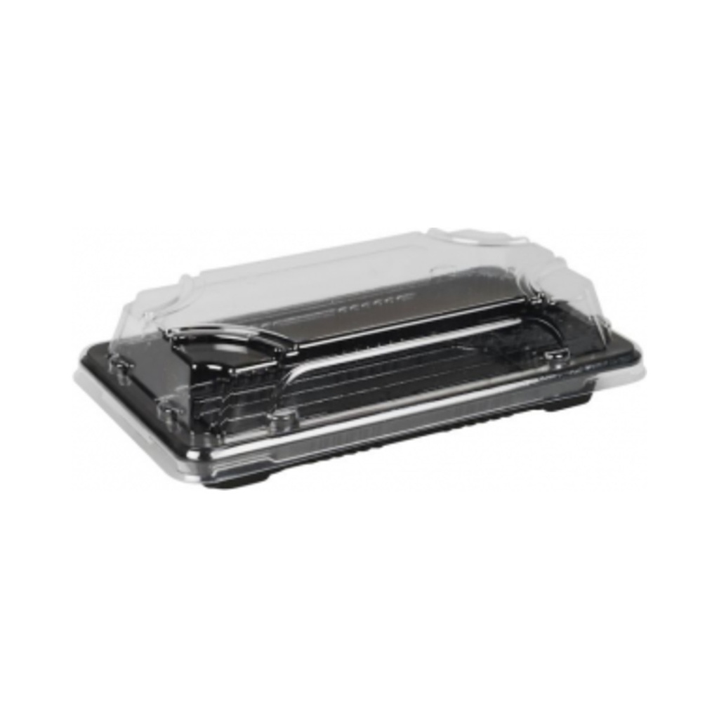 Sushi doboz tetővel PS 16x9,1x2cm (1101) 50db/cs 400db/krt