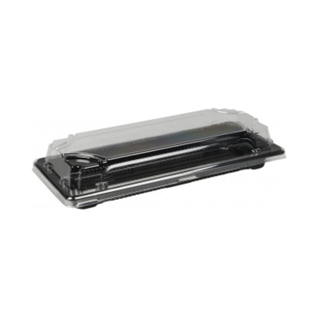 Sushi doboz tetővel PS 22x9x2cm (2) 50db/cs 400db/krt