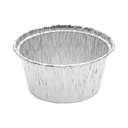 Alutálka kerek 110ml 8x3,4cm 100db/cs 2000db/krt (W)