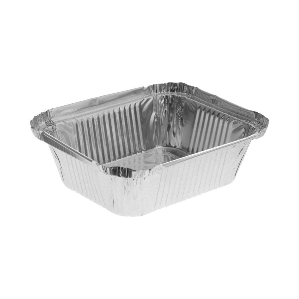 [79147] Alutálka szögletes 470ml 60µ 14,5x12x4,1cm 100db/cs 1000db/krt (W)