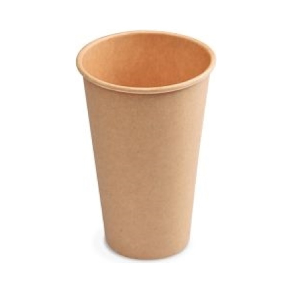 Papírpohár Kraft 510ml O90mm 50db/cs 800db/krt (W) (EU jelölt)