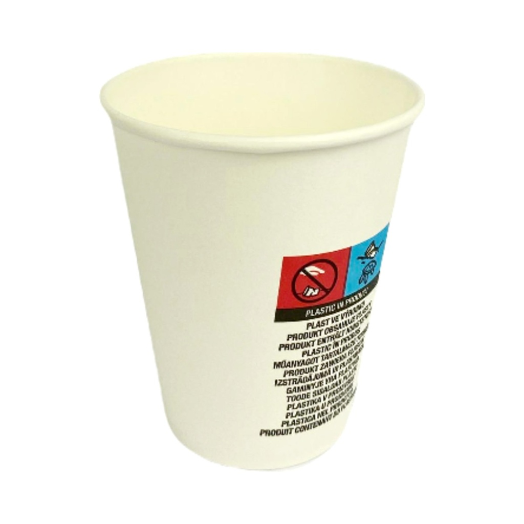 [76201] Papírpohár fehér automatába 150ml (O70mm) 80db/cs 2400db/krt (W) (EU jelölt)