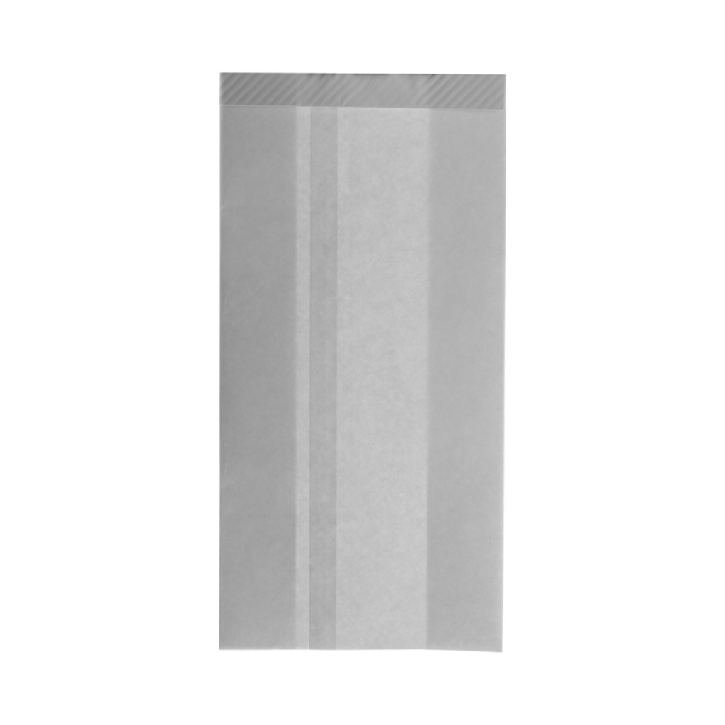 [71532] Papírtasak grillcsirkés fehér zsírálló 105x55x240mm 100db/cs 1000db/krt (W)