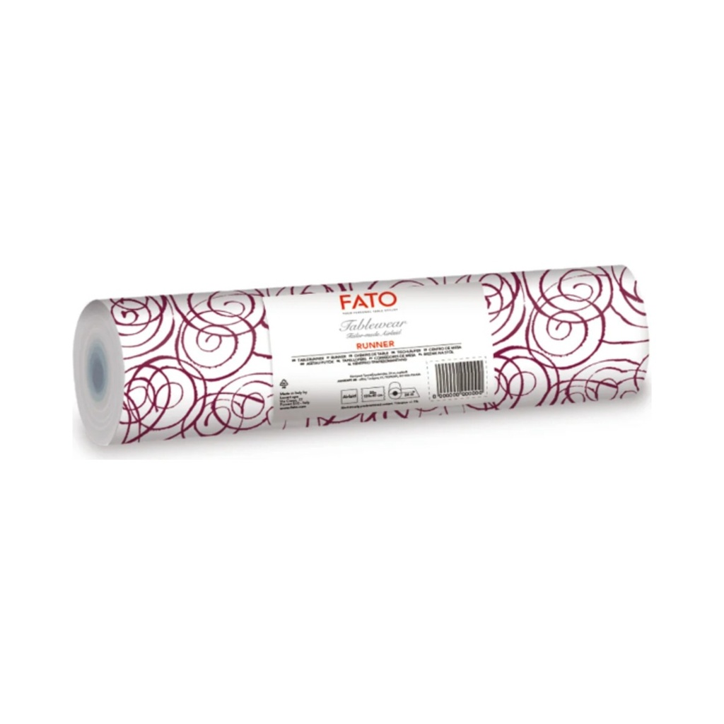 [88650900] Airlaid asztali futó magie fekete 0,40x24m 4db/krt