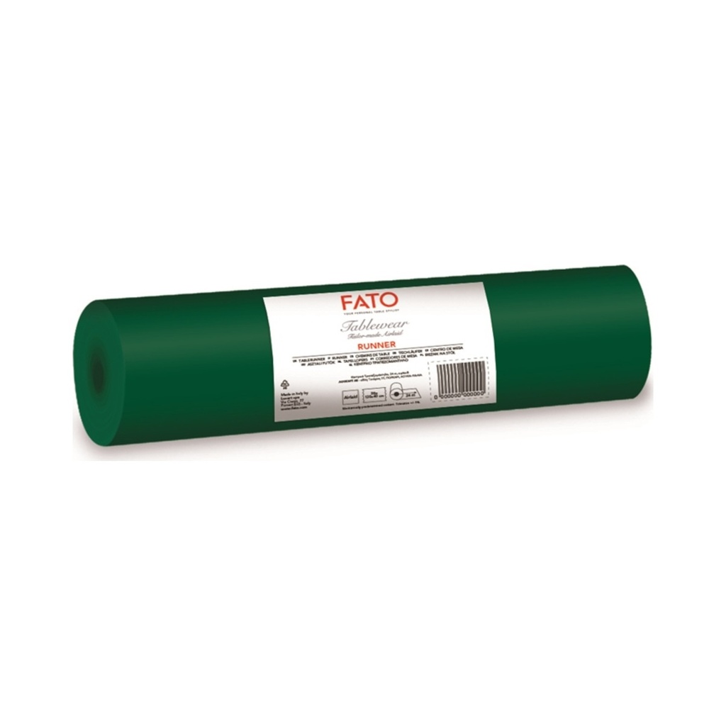[88650600] Airlaid asztali futó sötétzöld 0,40x24m 4db/krt