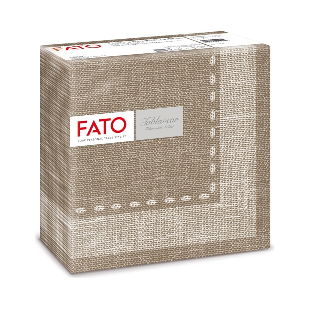 [88403800] Airlaid szalvéta Cachemire Caffe (40x40 cm) 50db/cs 16cs/krt