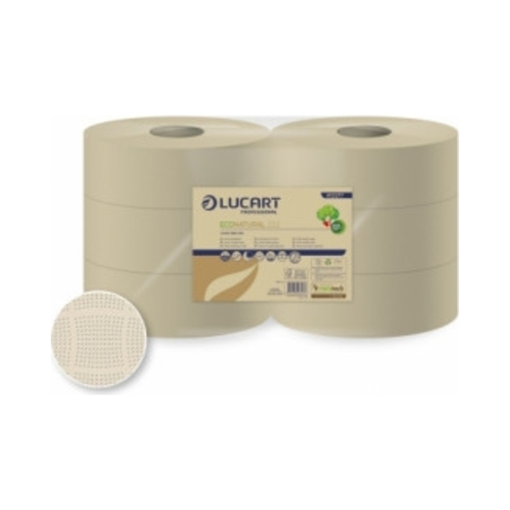 Eco Natural 23J wc papír 190m (toalettpapír) 6tek/krt