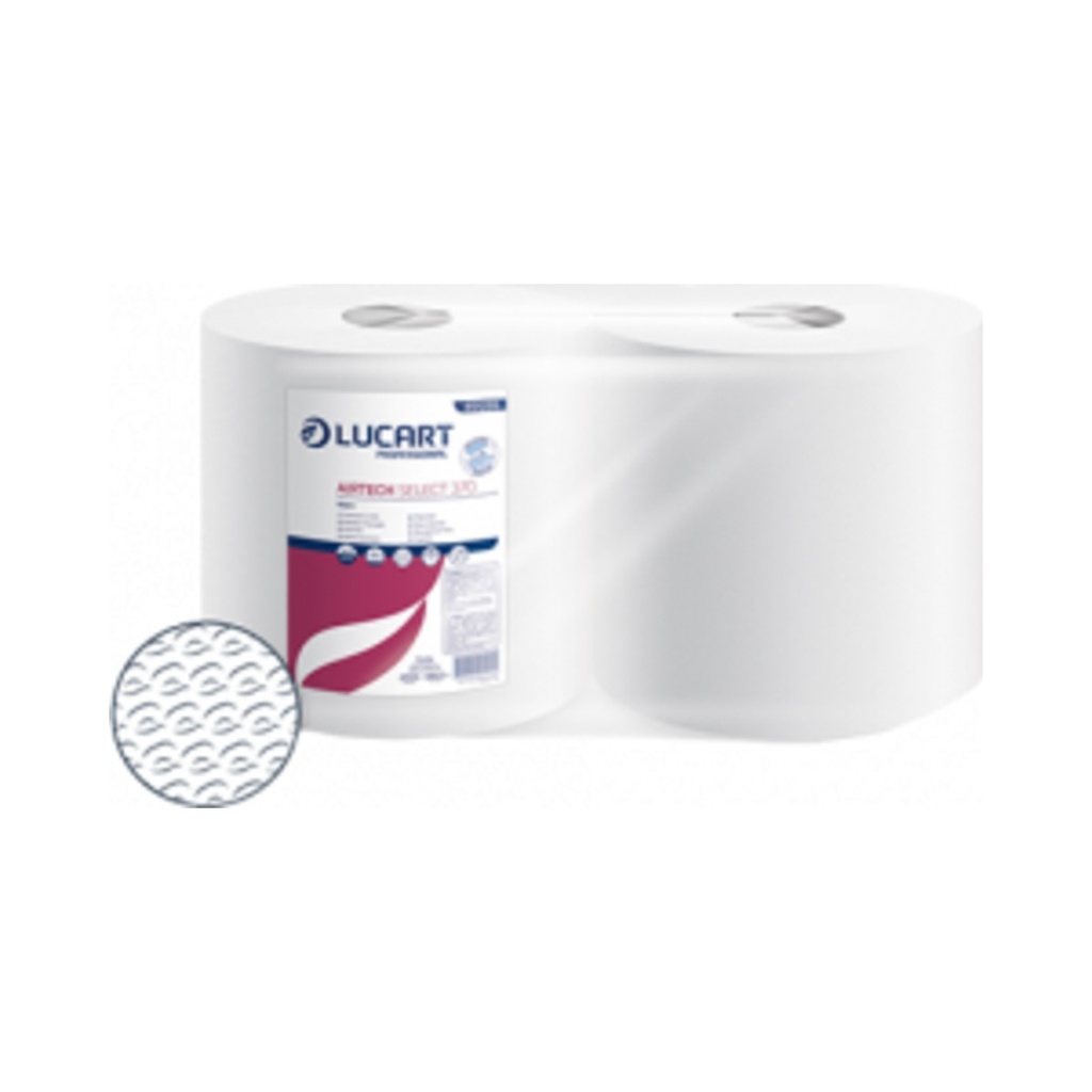 [851255] Lucart Airtech tekercses törlő 370 2tek./krt