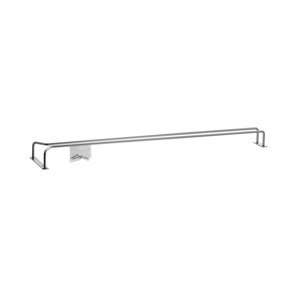 [1426602] Kehelytartó sín króm 60cm 12db/krt