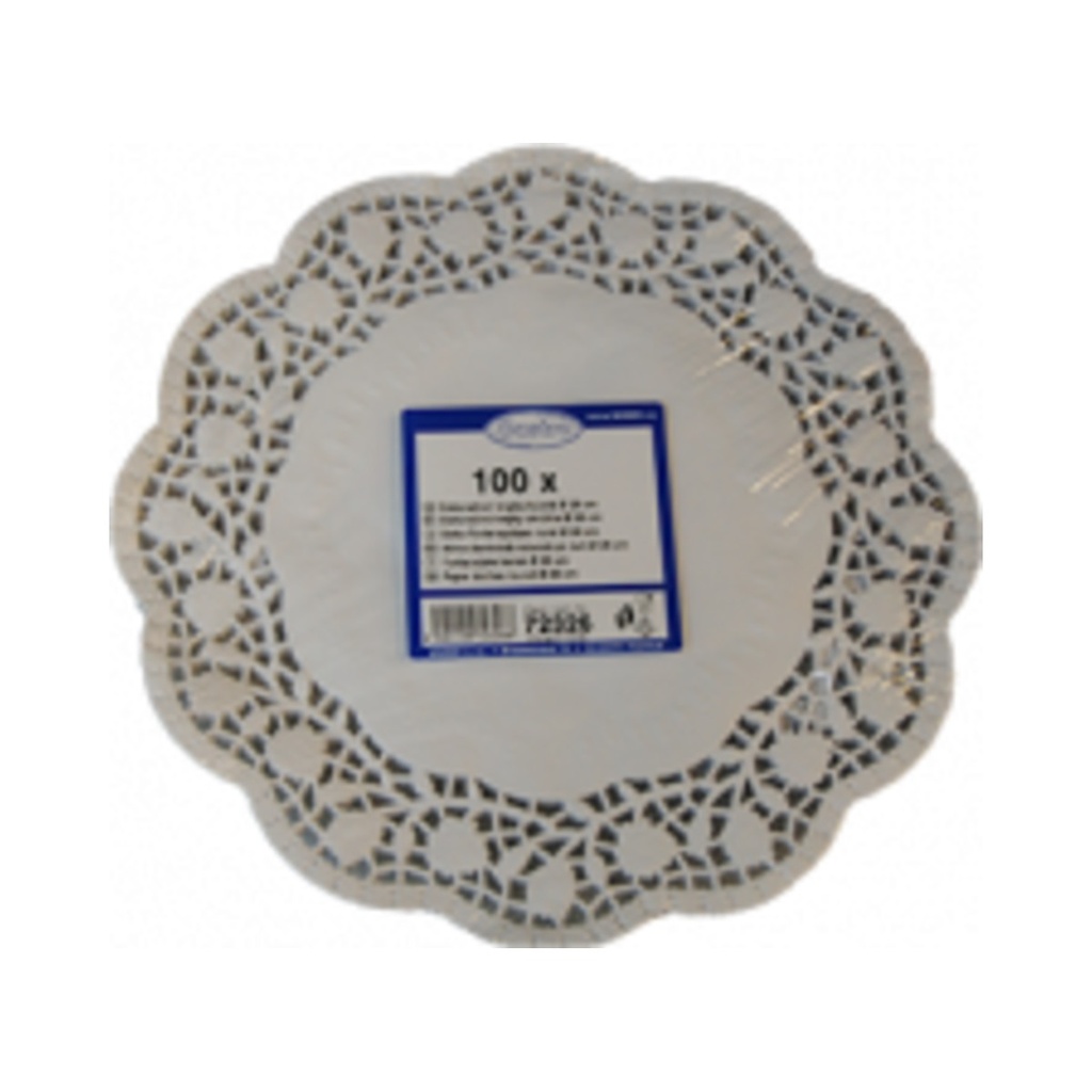 Tortacsipke kerek 26cm 100db/cs 2000db/krt (W)