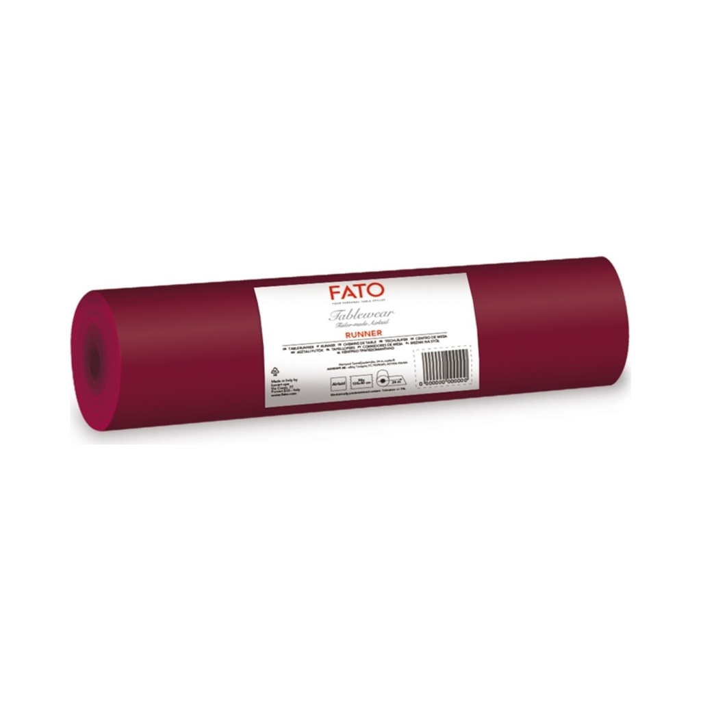 [88650201] Airlaid asztali futó bordó 0,40x24m 4db/krt