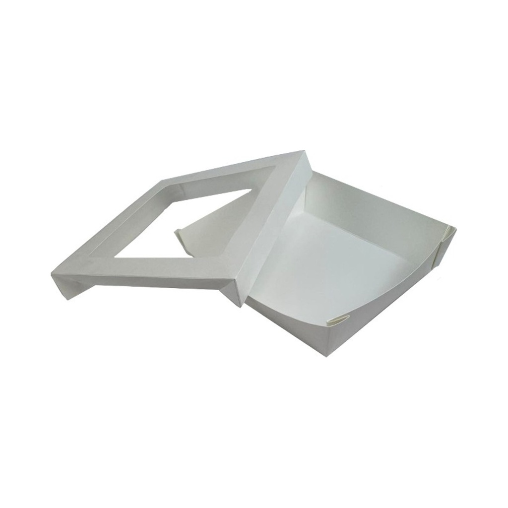 [109777/109785] Összecsukható fehér ablakos alj+tető 180x180x55 cm 250db/krt