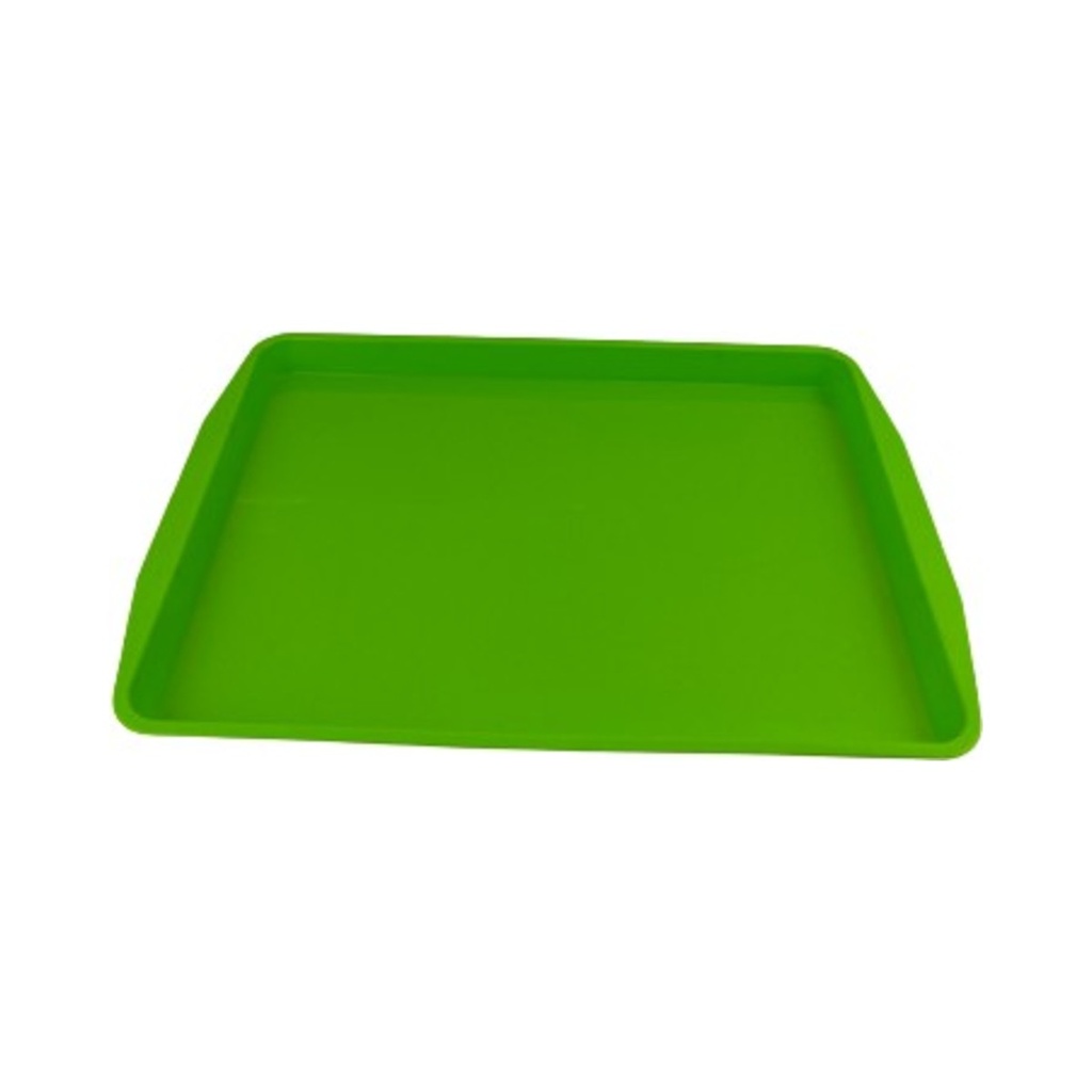 Csilla tálca nagy lime 30x44cm 10db/csom.