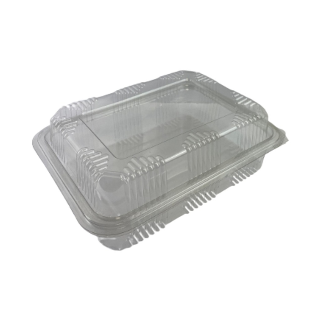 Műanyag összecsukható doboz 1250 ml (232x174x54,3+29,5mm) 100DB/CS 300DB/KRT Helyette: ALI40