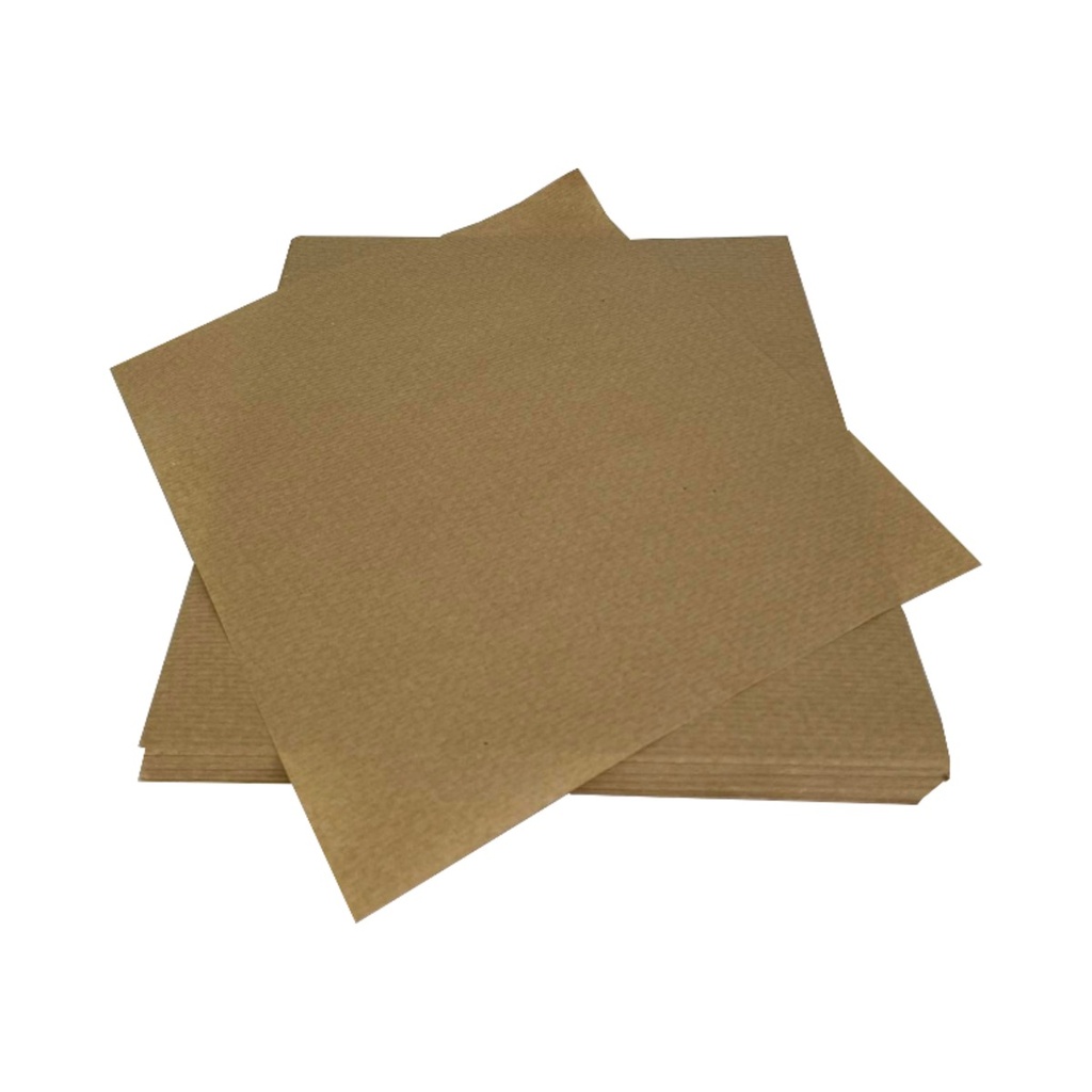 Zsírálló papír barna 30x26,6cm 50g/m2 3kg (kb. 750-800 lap)