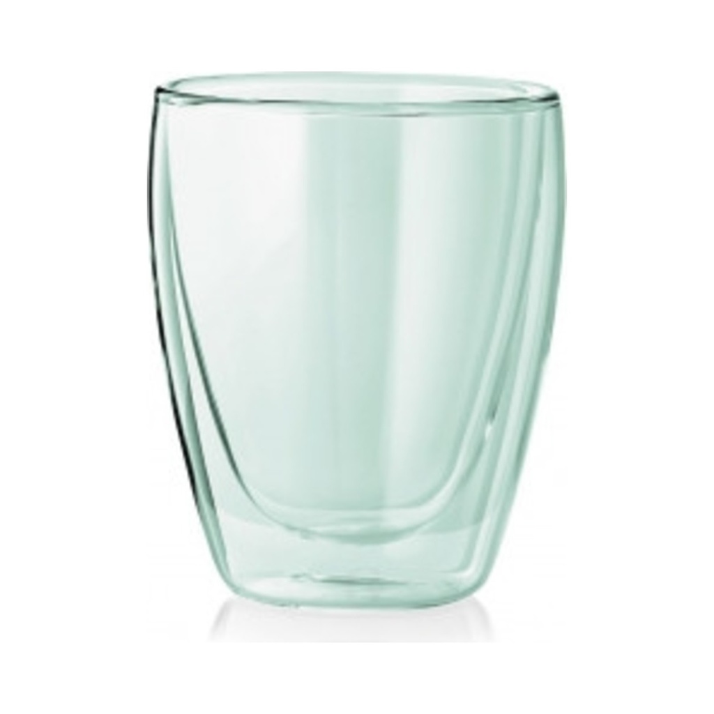 [1773023] Duplafalú kávés pohár cappuccino 230ml Lounge 2db/dob. 24db/krt.