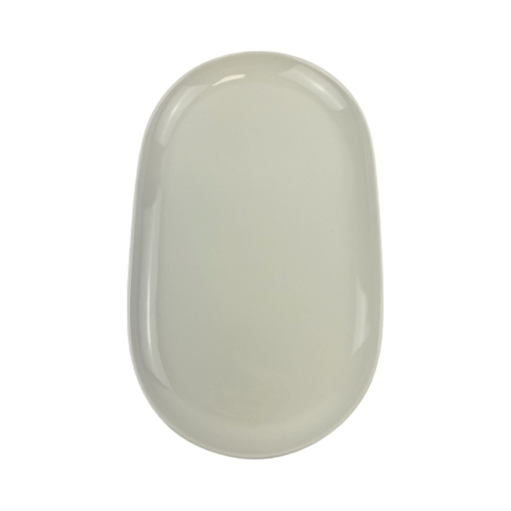 Ováltál fehér porcelán 38cm (207)