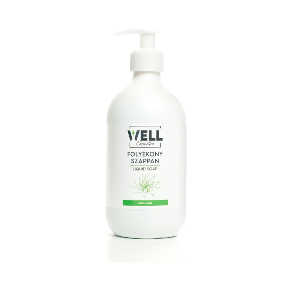 Well folyékony szappan aloe vera 500ml 10db/krt