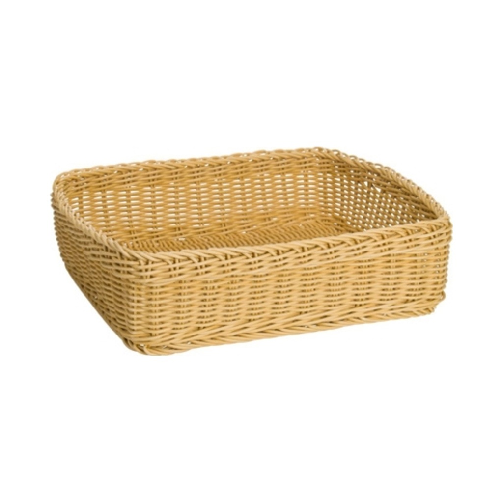 [02088030101] Saleen kosár szögletes GN 2/3 bézs 35,5x32,5x10 cm