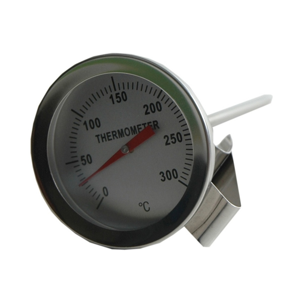 [PAD-1970600] Maghőmérő csipesszel +38+205°C 31X5cm, rozsdamentes acél